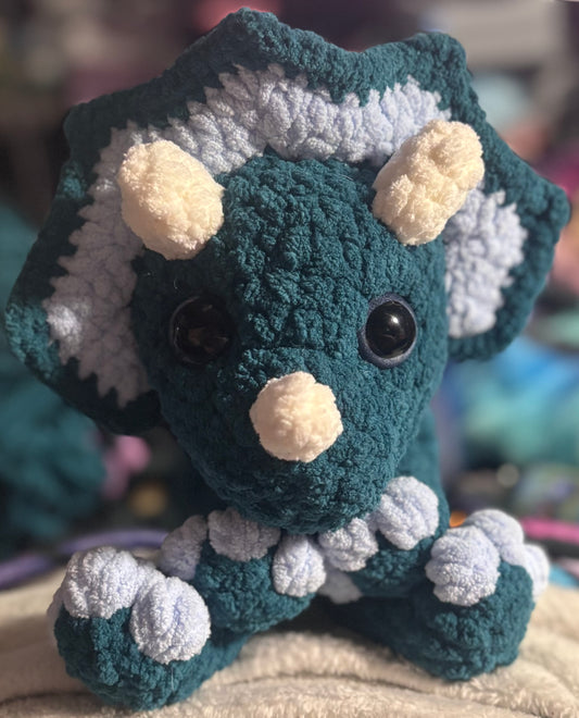 Terry the Triceratops Snuggler