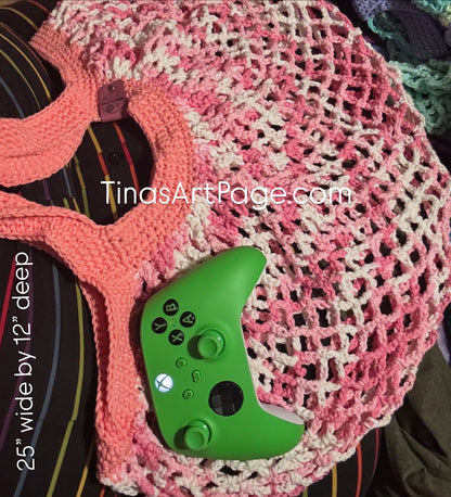 Cotton Mesh Market Bags