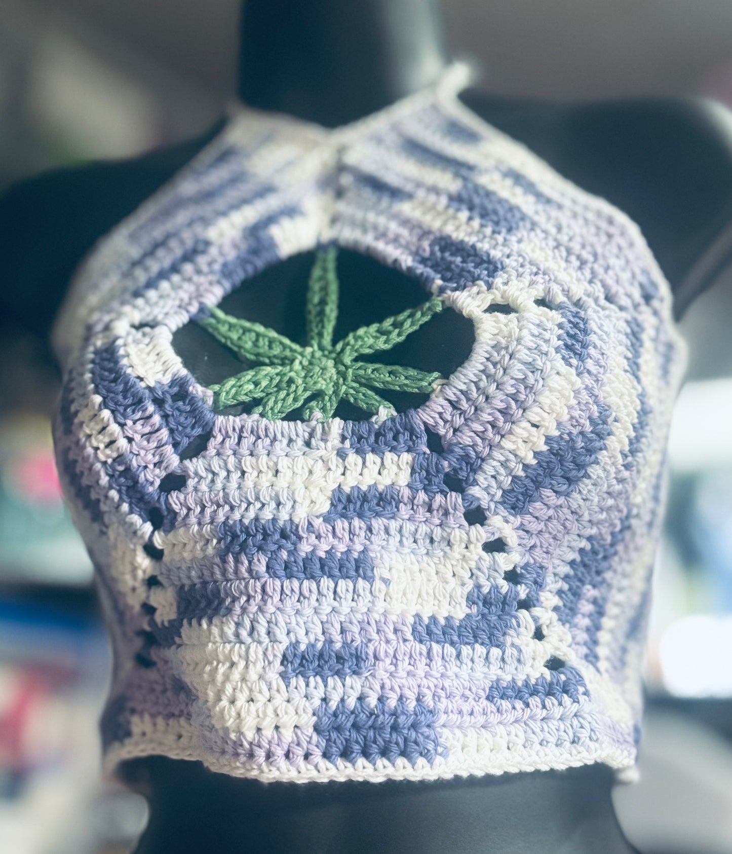 Purple Haze Corset Halter Top
